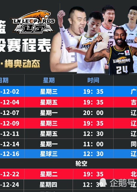 乐竟体育-辽宁男篮迎来CBA新赛程，预计将战至2021年5月